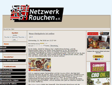 Tablet Screenshot of netzwerk-rauchen.de